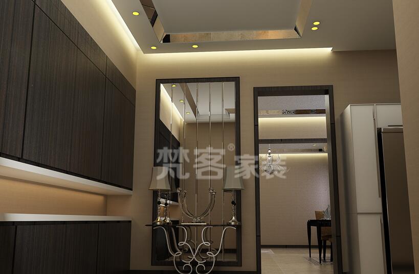 天津天鵝湖1號(hào)戶(hù)型圖，梵客家裝打造溫馨現(xiàn)代簡(jiǎn)約風(fēng)格